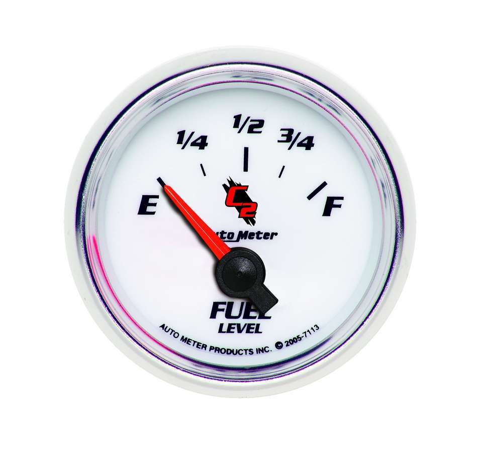 2 - 1/16in C2/S Fuel Level Gauge 0 - 90ohms - AutoMeter | Evolution Auto Retroworks