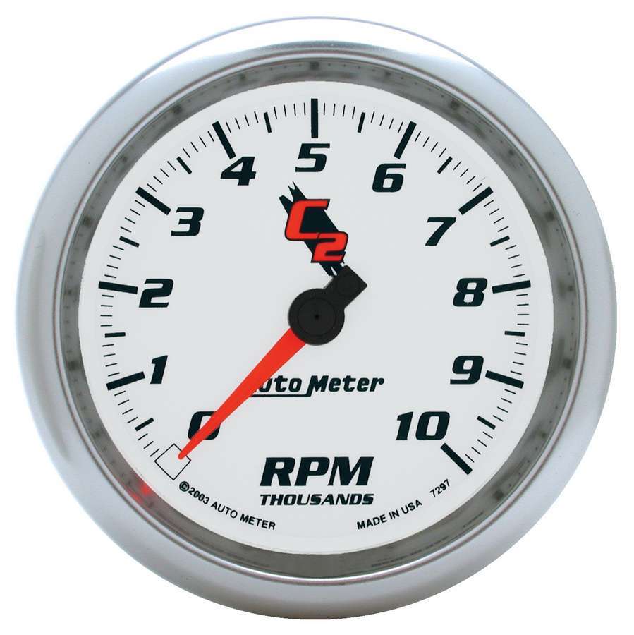 3 - 3/8in C2/S Tach - 10000 RPM - AutoMeter | Evolution Auto Retroworks