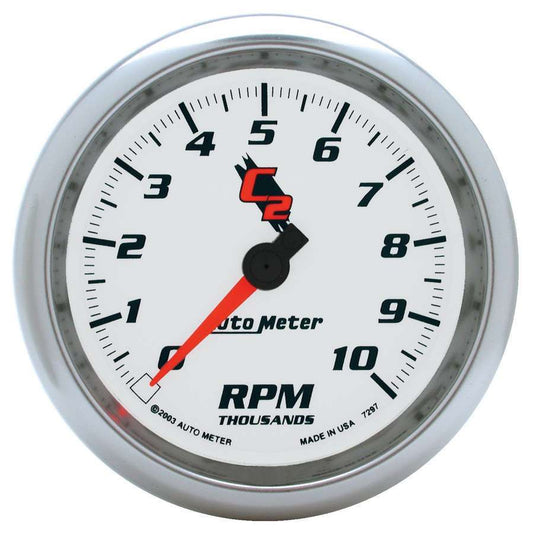3 - 3/8in C2/S Tach - 10000 RPM - AutoMeter | Evolution Auto Retroworks