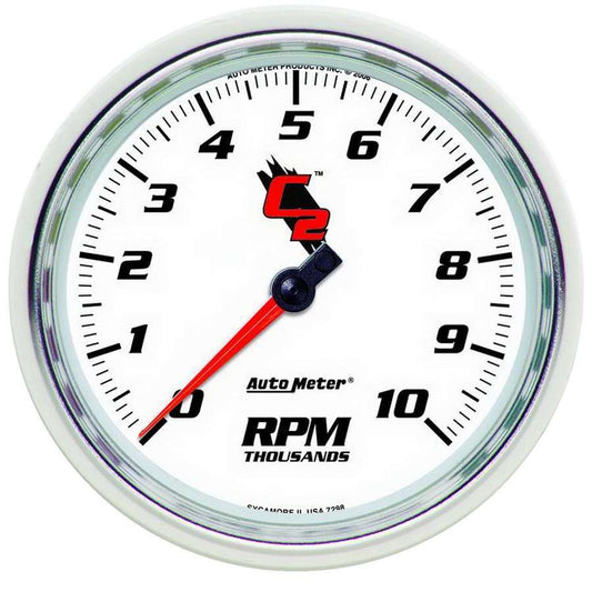 5in C2/S In - Dash Tach 10K RPM - AutoMeter | Evolution Auto Retroworks