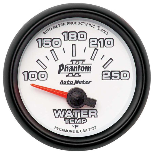 2 - 1/16in P/S II Water Temp. Gauge 100 - 250 - AutoMeter | Evolution Auto Retroworks