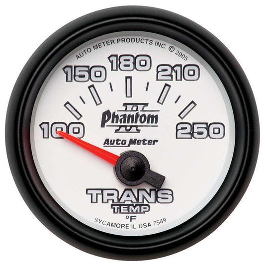 2 - 1/16in P/S II Trans. Temp. Gauge 100 - 250 - AutoMeter | Evolution Auto Retroworks