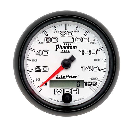 3 - 3/8in P/S II Speedo - Programmable - AutoMeter | Evolution Auto Retroworks