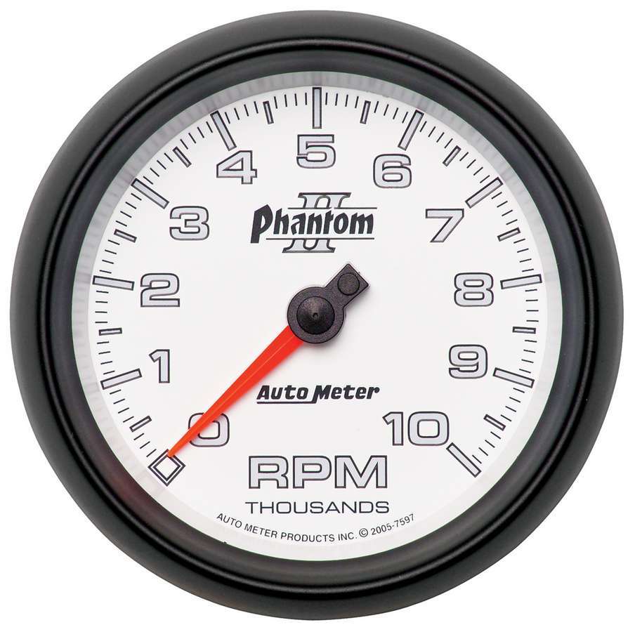 3 - 3/8in P/S II In - Dash Tach - AutoMeter | Evolution Auto Retroworks