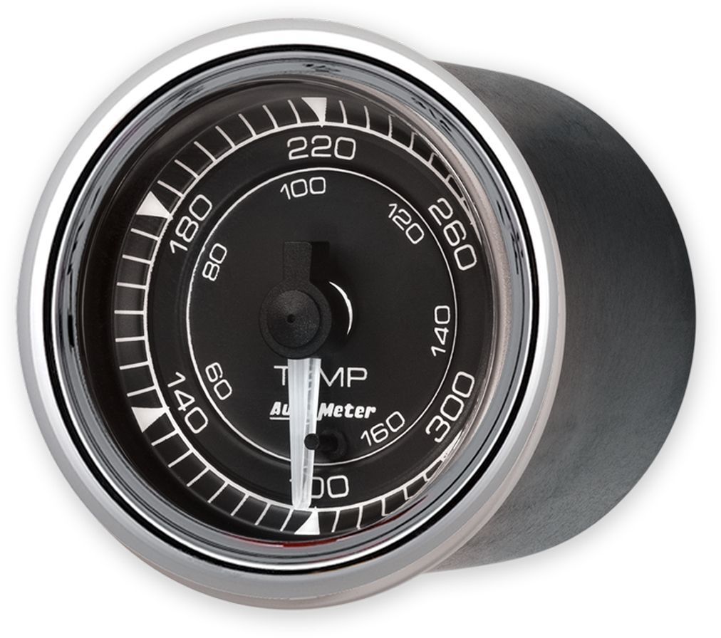 2/16 Chrono Chrome Gauge Temp 300 Degree - AutoMeter | Evolution Auto Retroworks