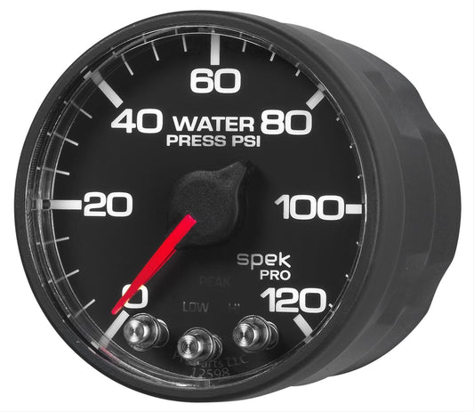2 - 1/16 Spek - Pro Water Pressure Gauge 120psi - AutoMeter | Evolution Auto Retroworks