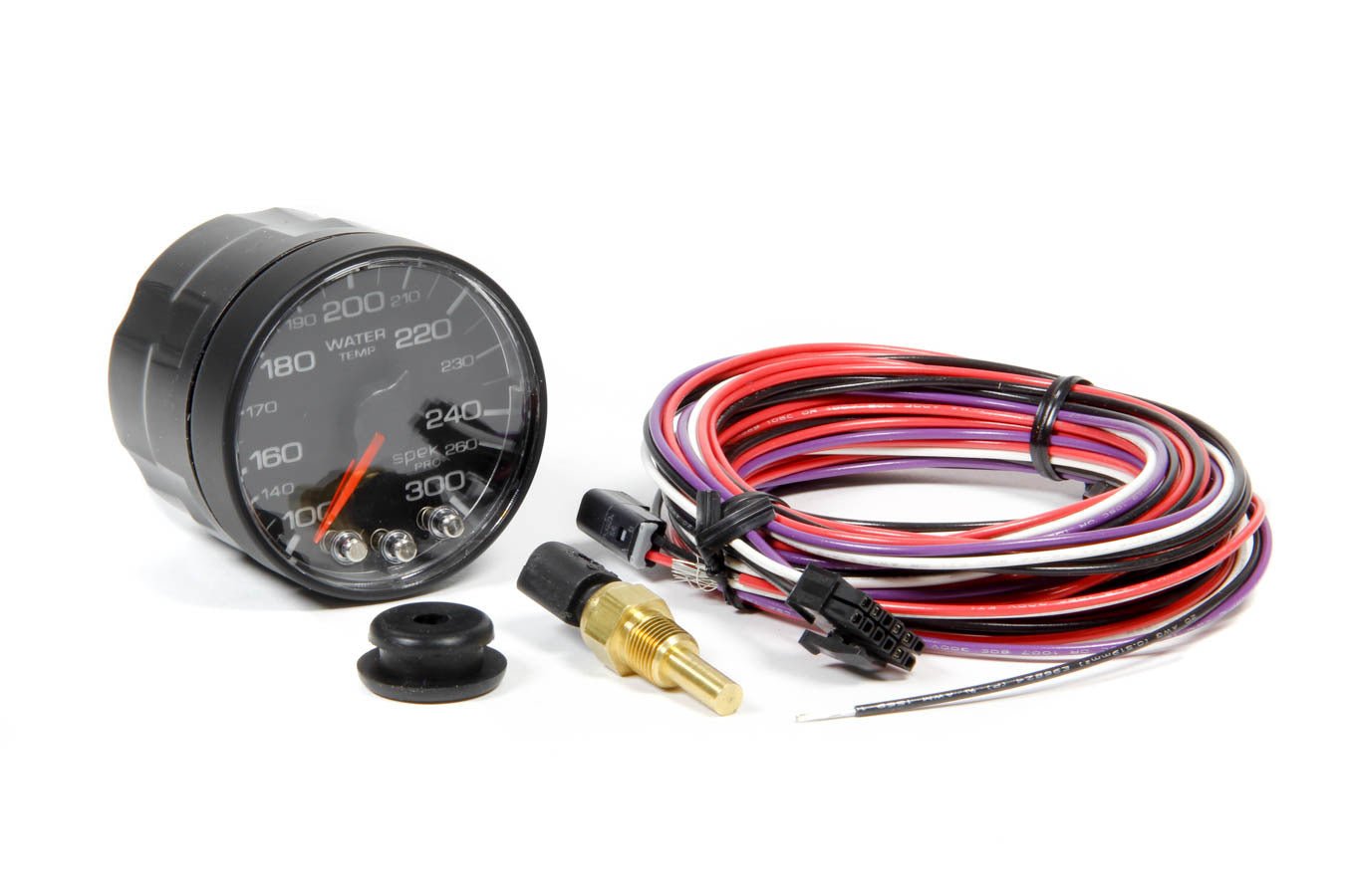 Spek - Pro 2 - 1/6 Water Temp Gauge w/Peak Memory - AutoMeter | Evolution Auto Retroworks