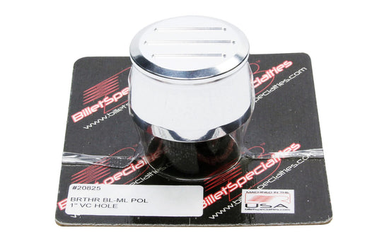 Round Ball Milled Breather - Billet Specialties | Evolution Auto Retroworks