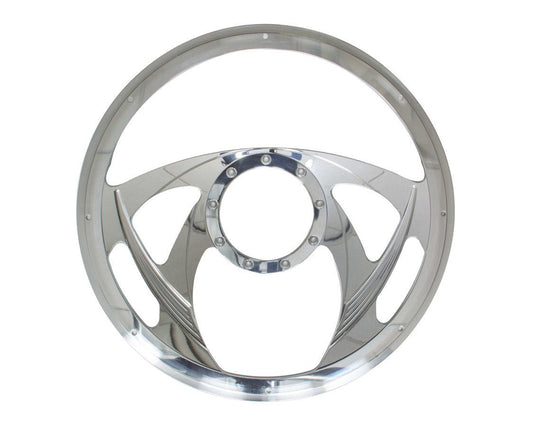 Sniper Half Wrap Steering Wheel - Billet Specialties | Evolution Auto Retroworks