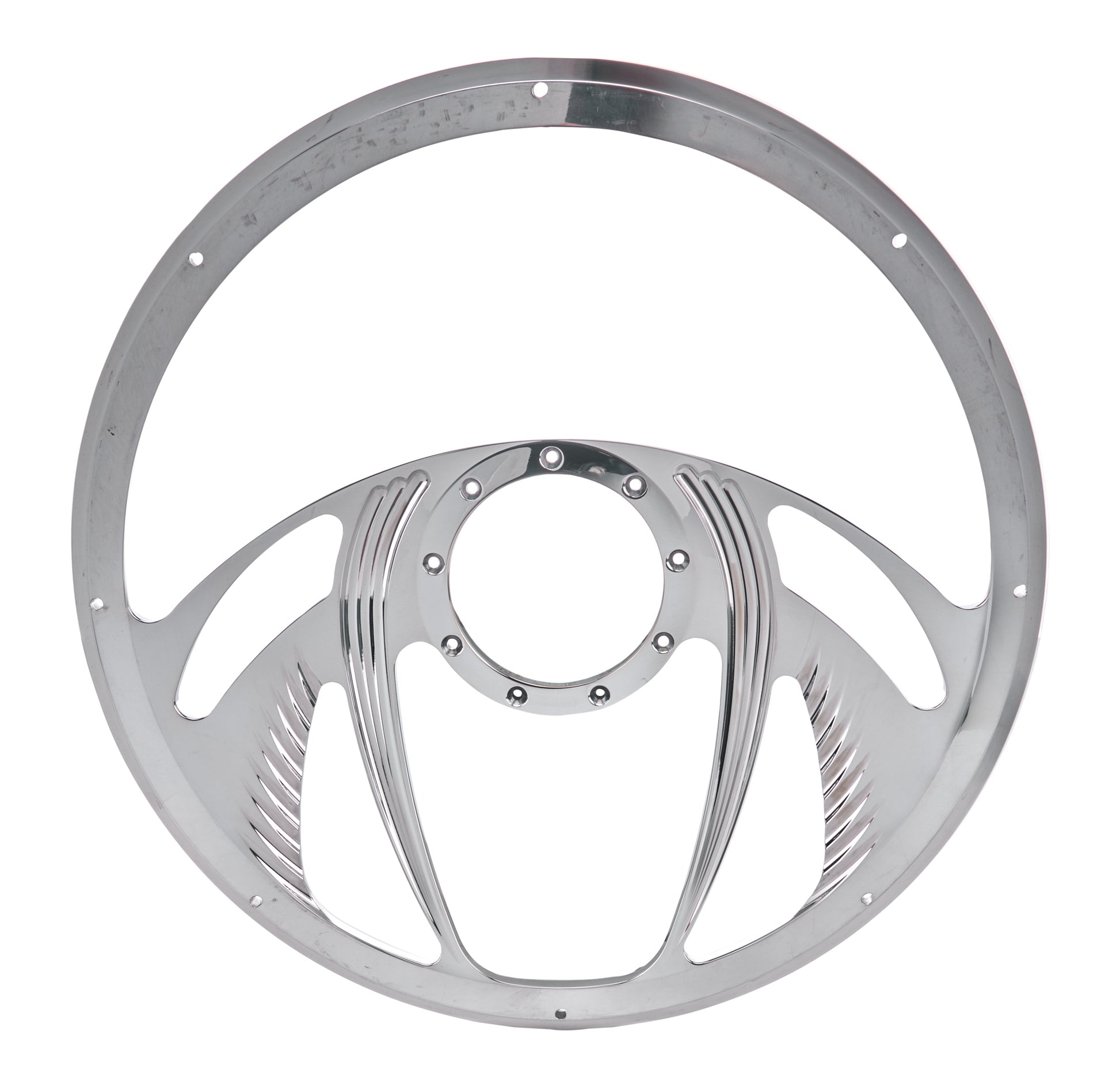 Steering Wheel Half Wrap 15.5in Psycho - Billet Specialties | Evolution Auto Retroworks