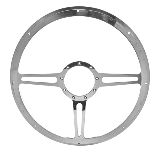 Steering Wheel 15.5in Split Spoke - Billet Specialties | Evolution Auto Retroworks