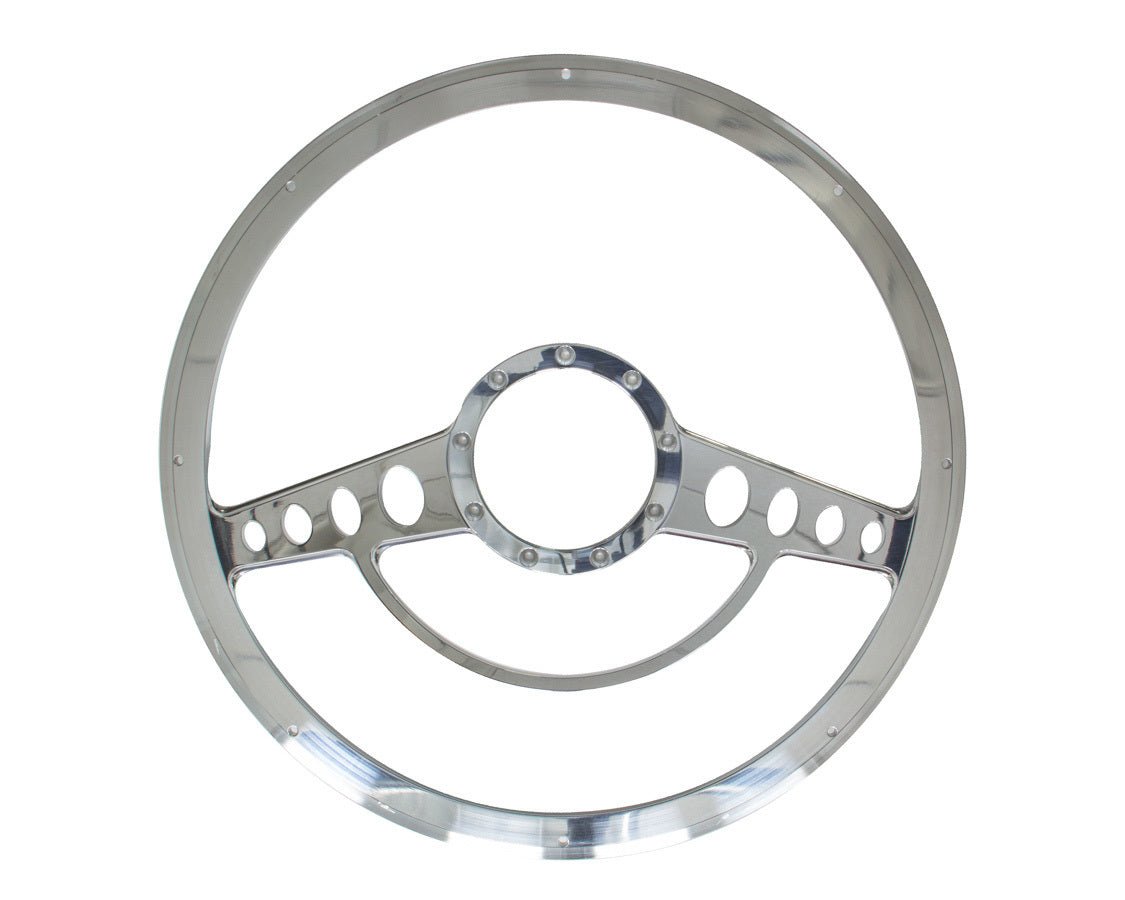Half Wrap 15.5in Steering Wheel Classic - Billet Specialties | Evolution Auto Retroworks