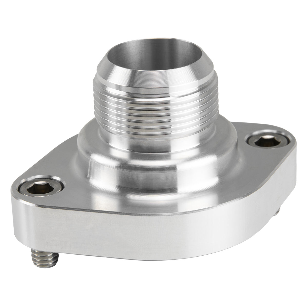 Thermostat Housing - 20 AN Mopar Style Polished - Billet Specialties | Evolution Auto Retroworks