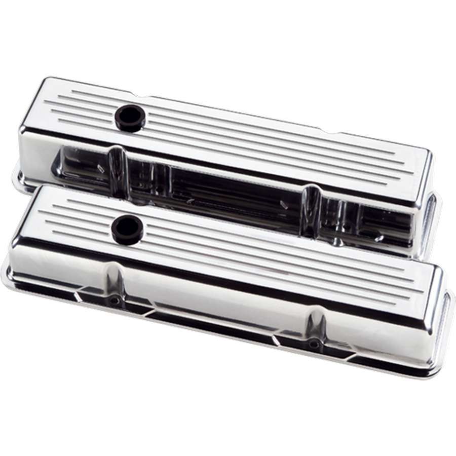 Polished SBC Short V/C Ball Milled - Billet Specialties | Evolution Auto Retroworks
