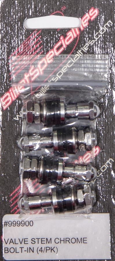 Valve Stem Chrome Bolt - In 4 - PK - Billet Specialties | Evolution Auto Retroworks