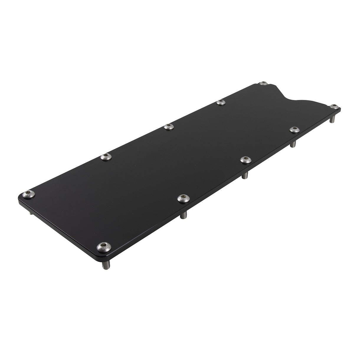 Valley Cover Plate LS3 Plain Black - Billet Specialties | Evolution Auto Retroworks