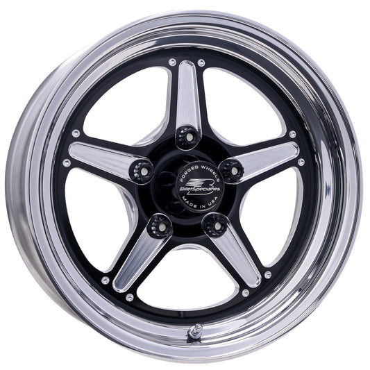 Street Lite Black Wheel 15X3.5 1.75IN BS - Billet Specialties | Evolution Auto Retroworks