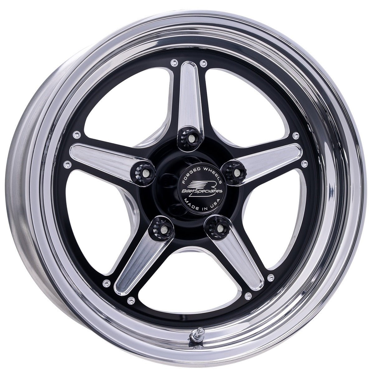 Street Lite Black Wheel 15X7 4.5IN BS - Billet Specialties | Evolution Auto Retroworks