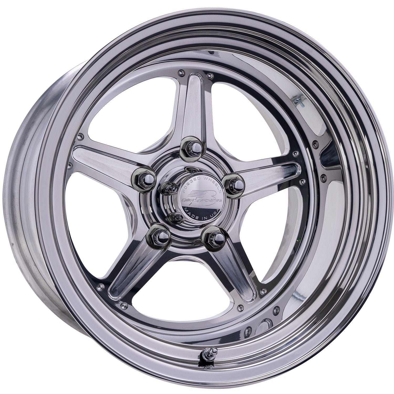 Street Lite Wheel 15X10 5.5 BS 5X4.75 BC - Billet Specialties | Evolution Auto Retroworks