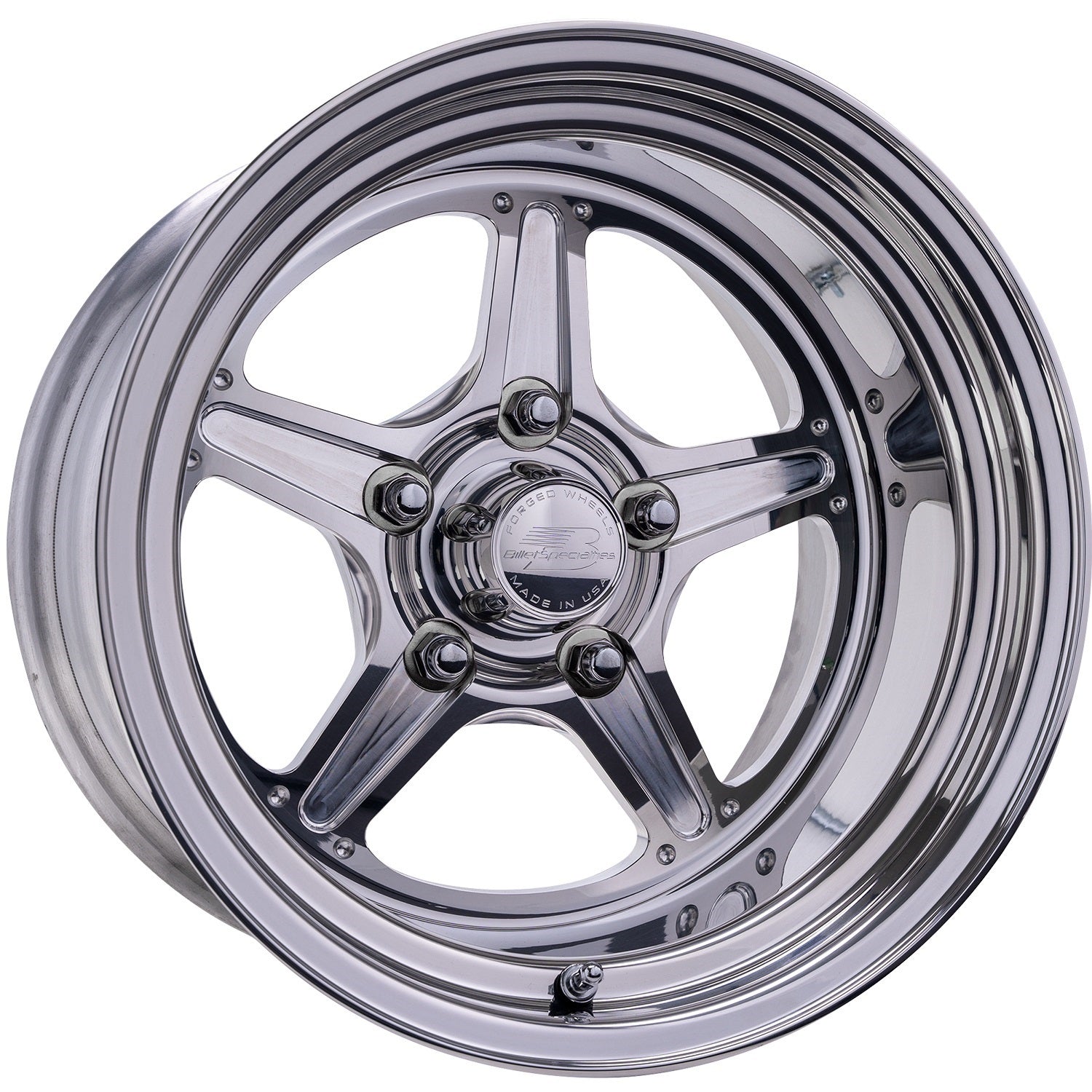 Street Lite Wheel 15X12 3.5 BS 5X4.5 BC - Billet Specialties | Evolution Auto Retroworks