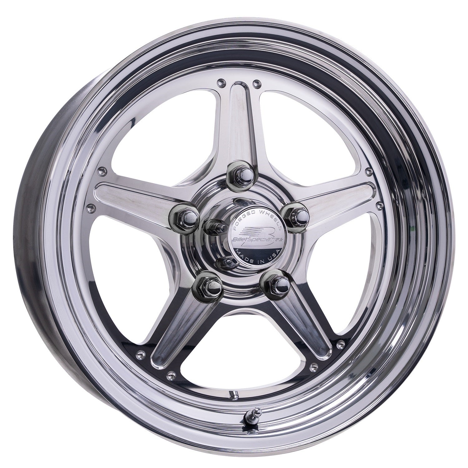 Street Lite Wheel 15X4 1.625INBS 5X4.75 BC - Billet Specialties | Evolution Auto Retroworks