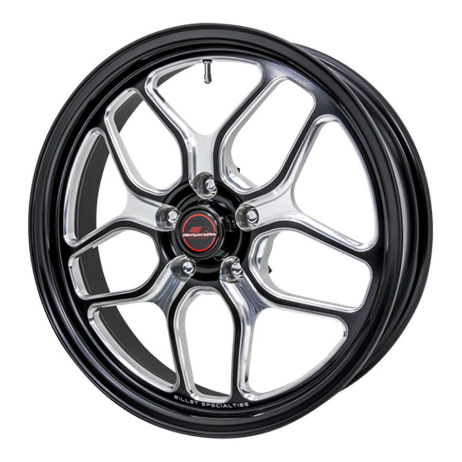 Win Lite Wheel Black 18 x 5 2.125in BS - Billet Specialties | Evolution Auto Retroworks