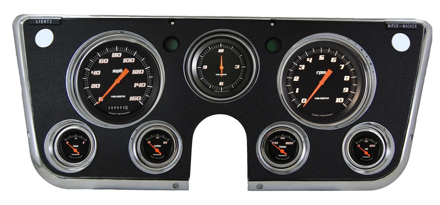 67 - 72 Chevy Truck Velocity - Classic Instruments | Evolution Auto Retroworks