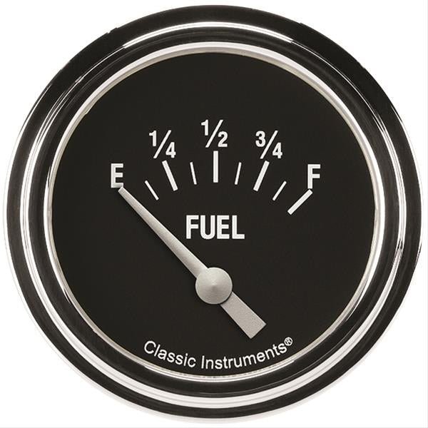 Hot Rod Fuel 0 - 90 2 - 5/8 Short Sweep - Classic Instruments | Evolution Auto Retroworks