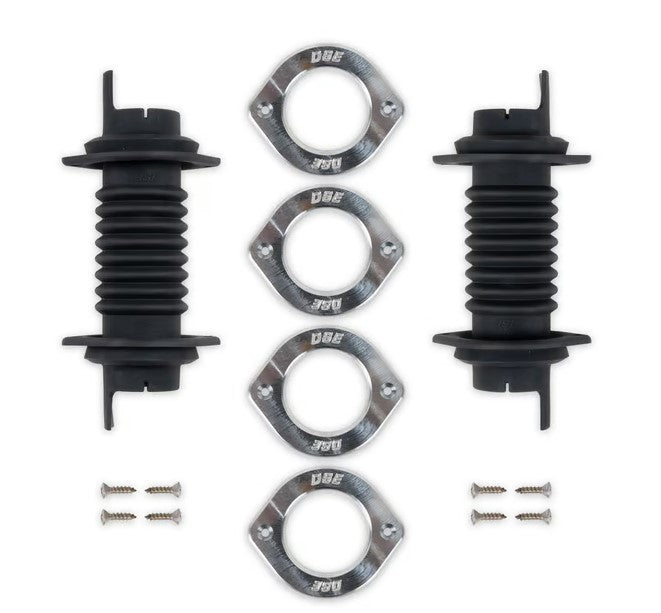 Door Jamb Wiring Boot Kit - Billet Trim - Detroit Speed and Engineering | Evolution Auto Retroworks