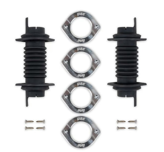 Door Jamb Wiring Boot Kit - Billet Trim - Detroit Speed and Engineering | Evolution Auto Retroworks