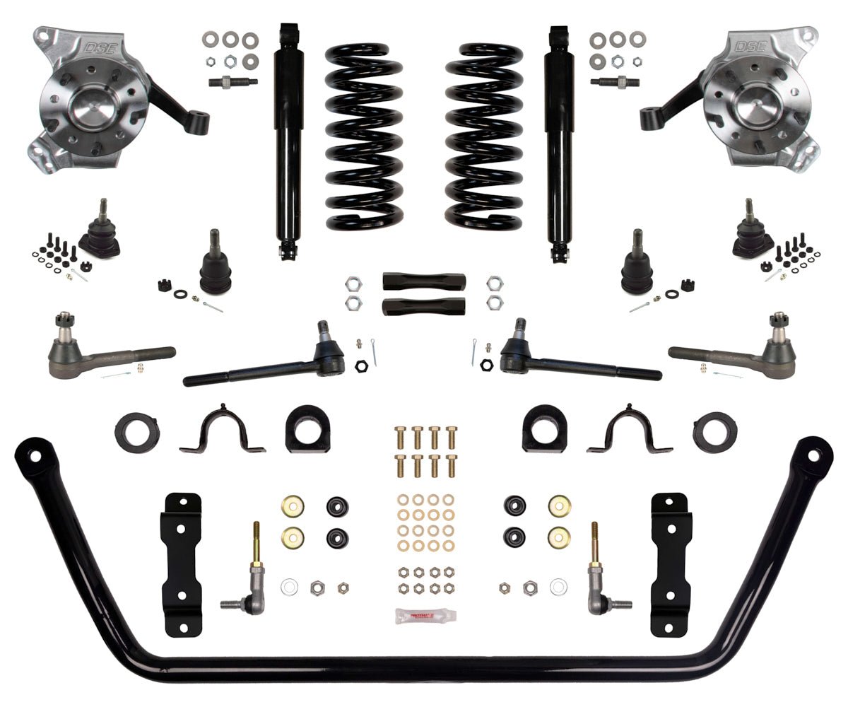 Front Speed Kit - 2 Chevy 71 - 72 C10 Truck - Detroit Speed and Engineering | Evolution Auto Retroworks