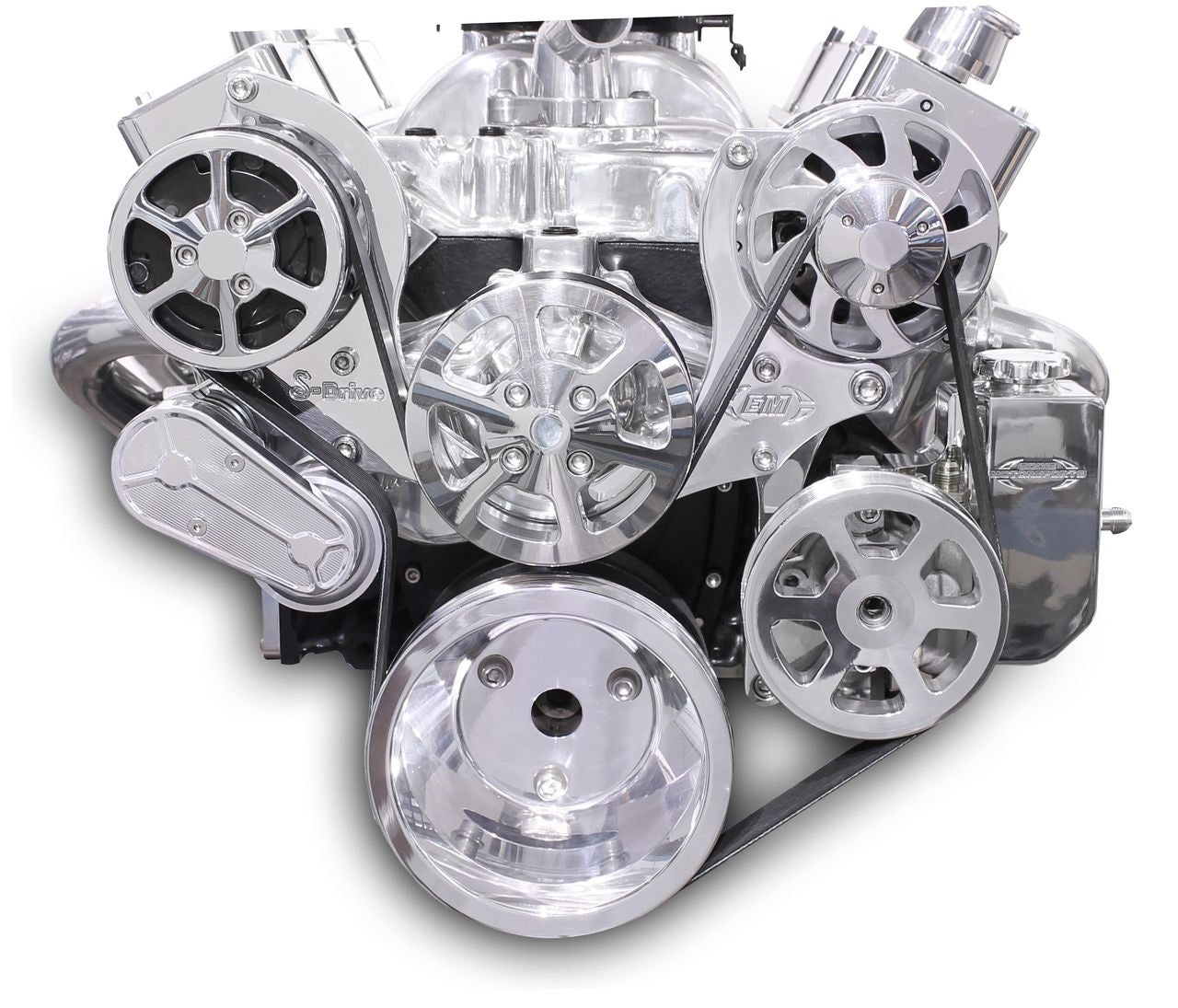 Serperntine Pulley Kit Small Block Chevy - Eddie Motorsports | Evolution Auto Retroworks
