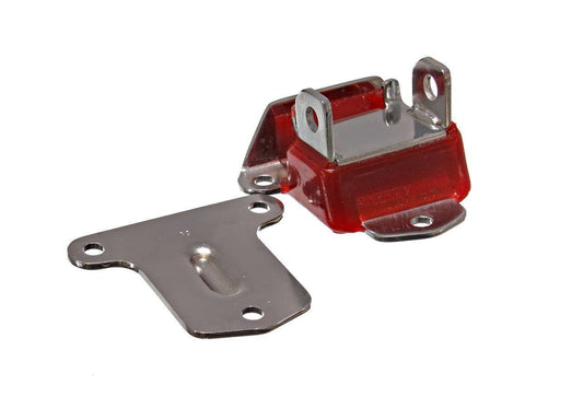 BBC Engine Motor Mount Chrome Finish Red Each - Energy Suspension | Evolution Auto Retroworks