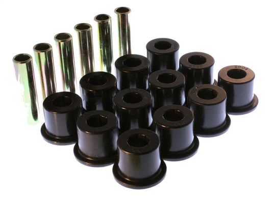 Chevy Rear Spring Bushing Set Black - Energy Suspension | Evolution Auto Retroworks