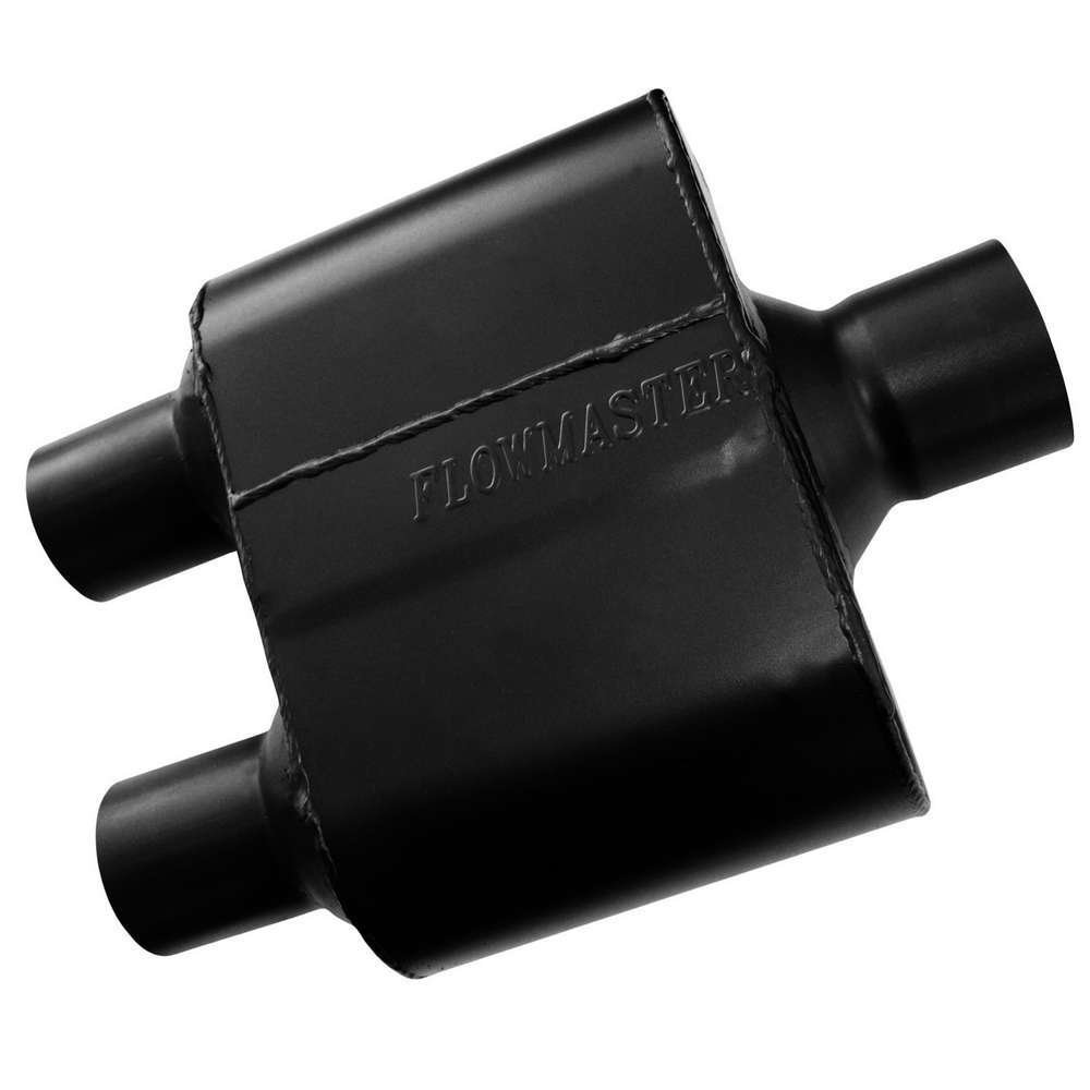 Super 10 Series Muffler 2.5in Center/Dual 2.25in - Flowmaster | Evolution Auto Retroworks