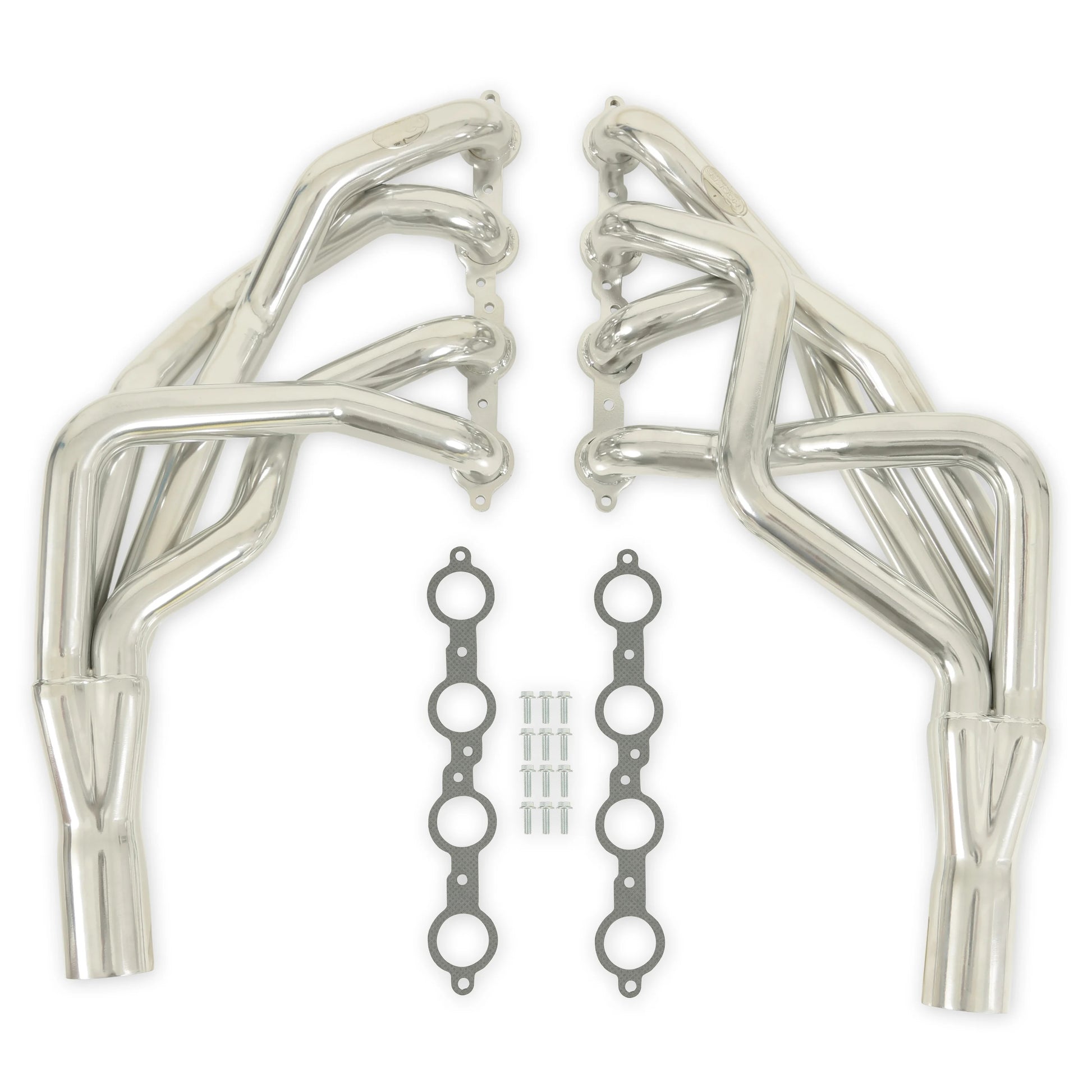 GM LS S/C Swap Headers 1 - 7/8 Silver Ceramic - Hooker | Evolution Auto Retroworks