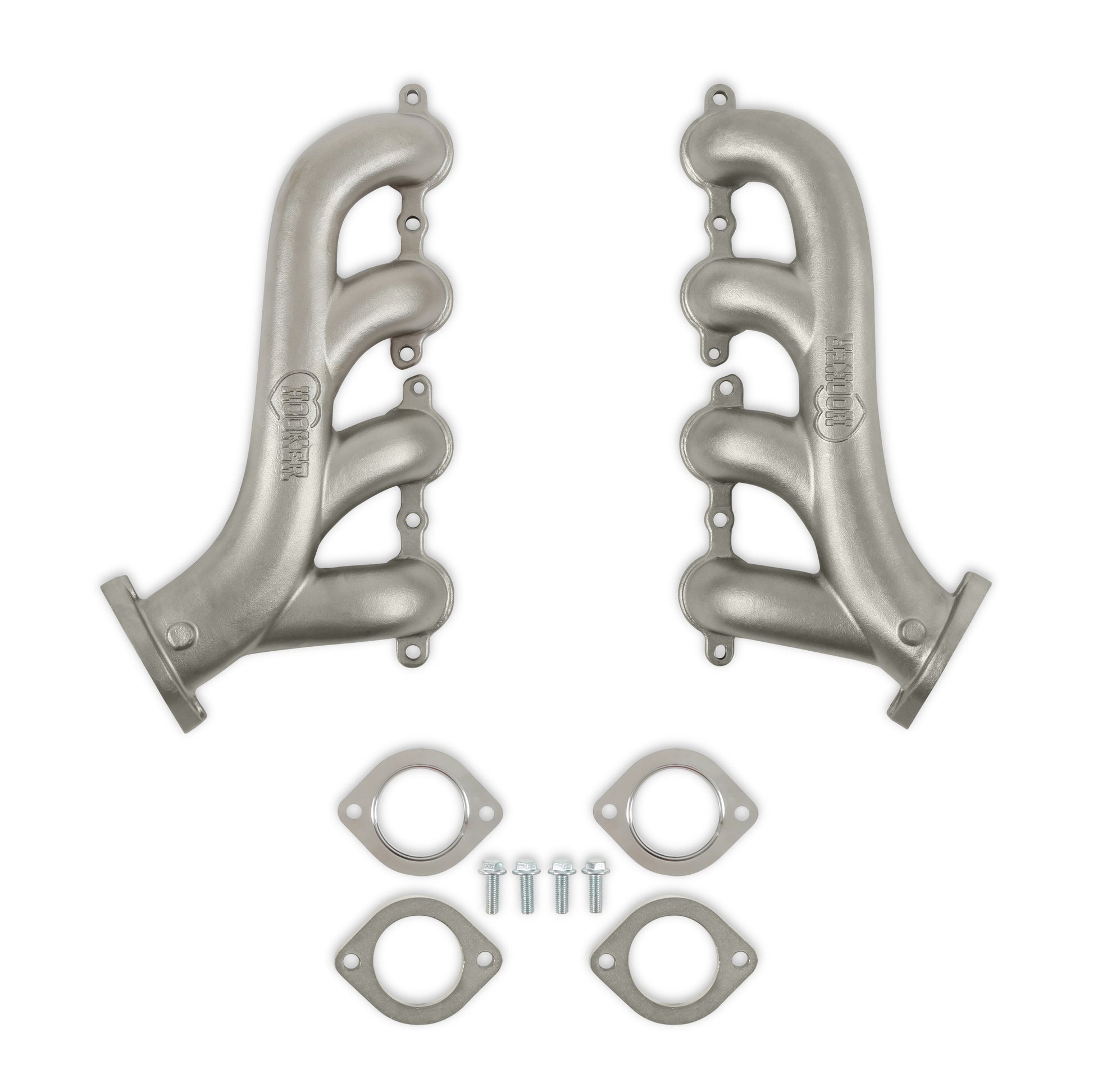 Exhaust Manifold Set GM LS Swap Cast SS - Hooker | Evolution Auto Retroworks