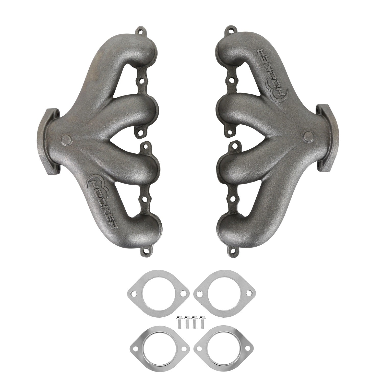 Exhaust Manifold Set GM LS - Center Dump - Hooker | Evolution Auto Retroworks