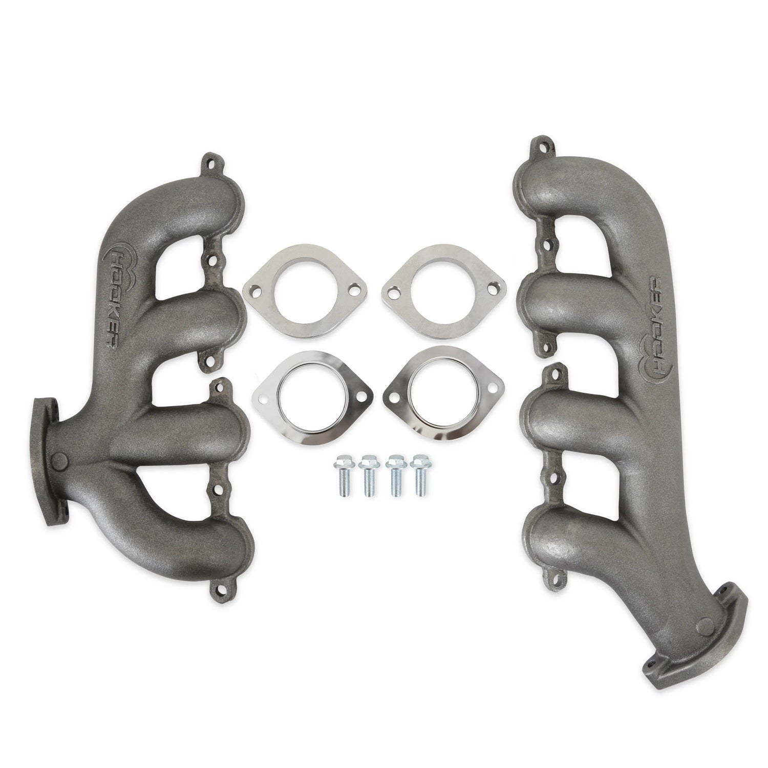 Exhaust Manifold Set GM LS w/SBC Exit - Hooker | Evolution Auto Retroworks