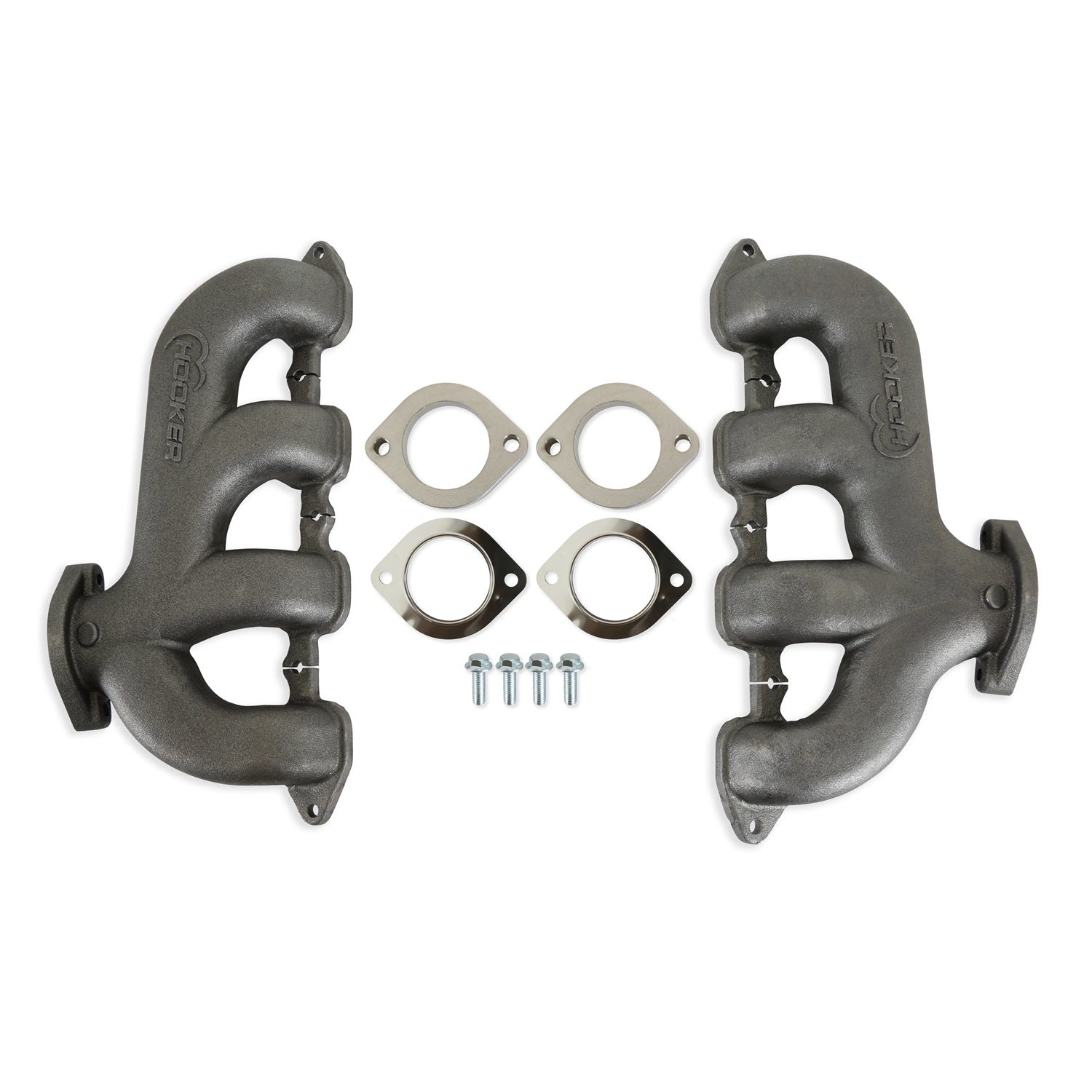 Exhaust Manifold Set GM LT Swap Rear Dump - Hooker | Evolution Auto Retroworks