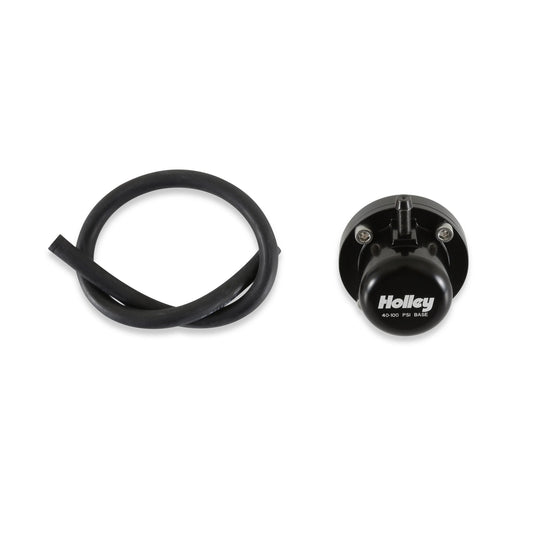 Fuel Pulse Damper Billet Alm 8an ORB 40 - 100PSI - Holley | Evolution Auto Retroworks