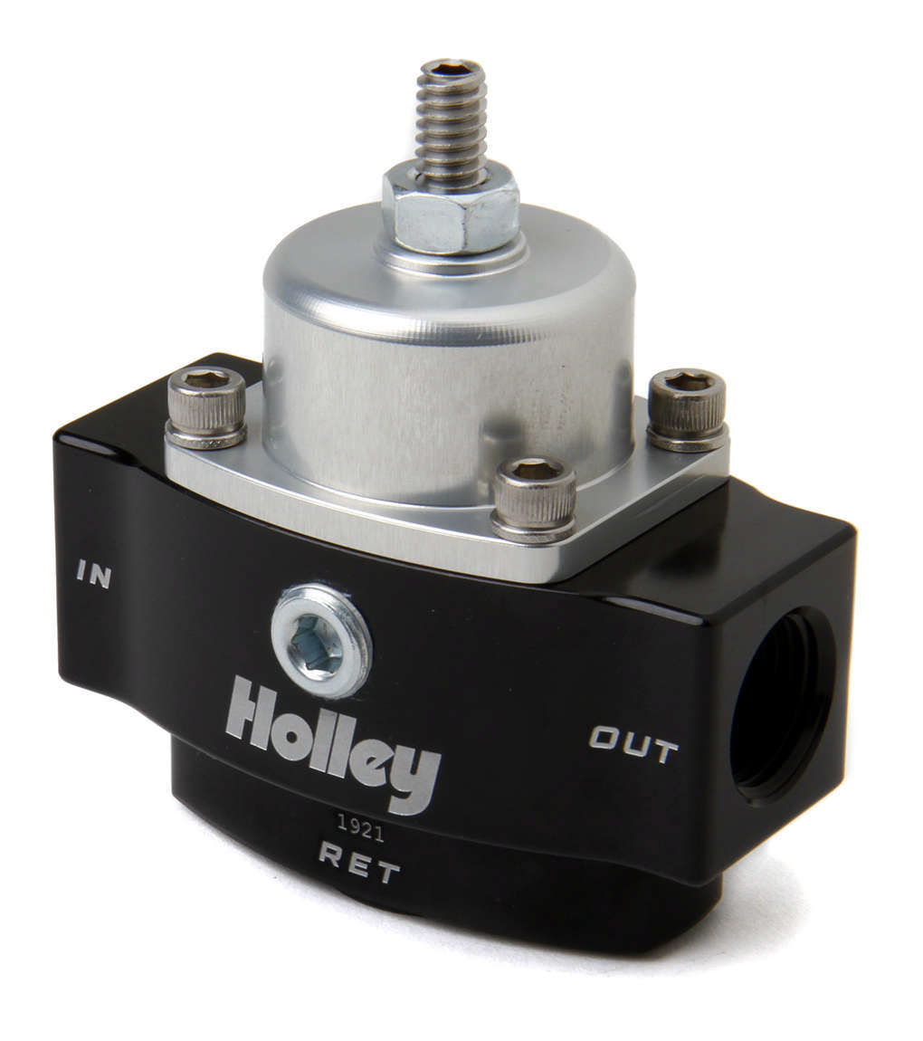 HP Billet Fuel Press. Regulator w/Bypass - Holley | Evolution Auto Retroworks