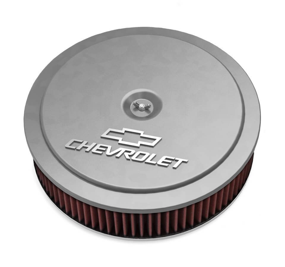 14 x 3 Air Cleaner GM Muscle Series Natural - Holley | Evolution Auto Retroworks