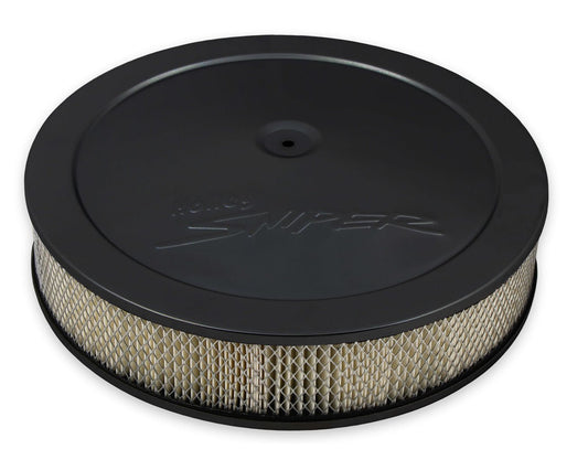 EFI Sniper Air Cleaner Kit 14 x 3 Black - Holley | Evolution Auto Retroworks