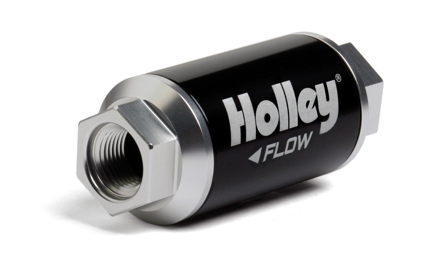 Billet HP Fuel Filter - 3/8NPT 100 - Micron 100GPH - Holley | Evolution Auto Retroworks