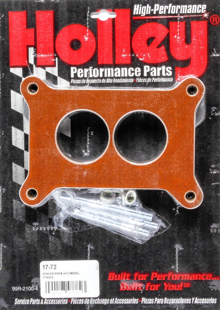 1in Carburetor Spacer 2300 Flange - Holley | Evolution Auto Retroworks
