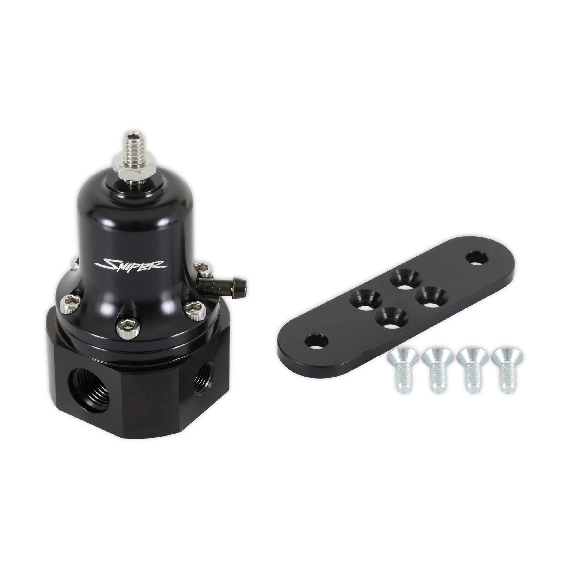 Sniper Billet EFI Fuel Regulator w/6an ORB Port - Holley | Evolution Auto Retroworks