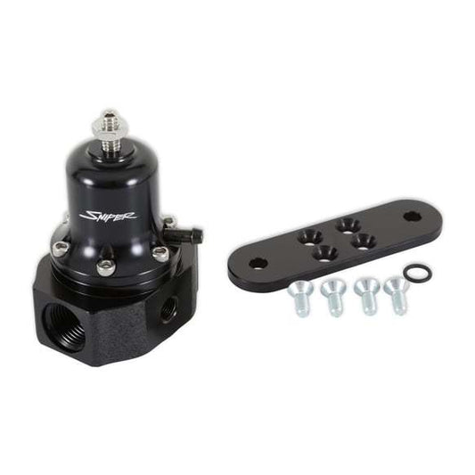 Sniper Billet EFI Fuel Regulator w/8an ORB Port - Holley | Evolution Auto Retroworks