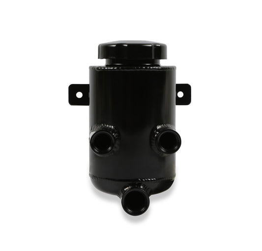 Remote Alm Powersteering Reservoir w/Bracket - Holley | Evolution Auto Retroworks
