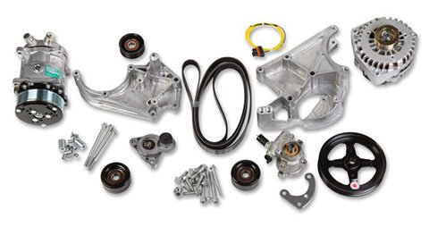 Accessory Sys. Drive Kit GM LS Engines - Holley | Evolution Auto Retroworks